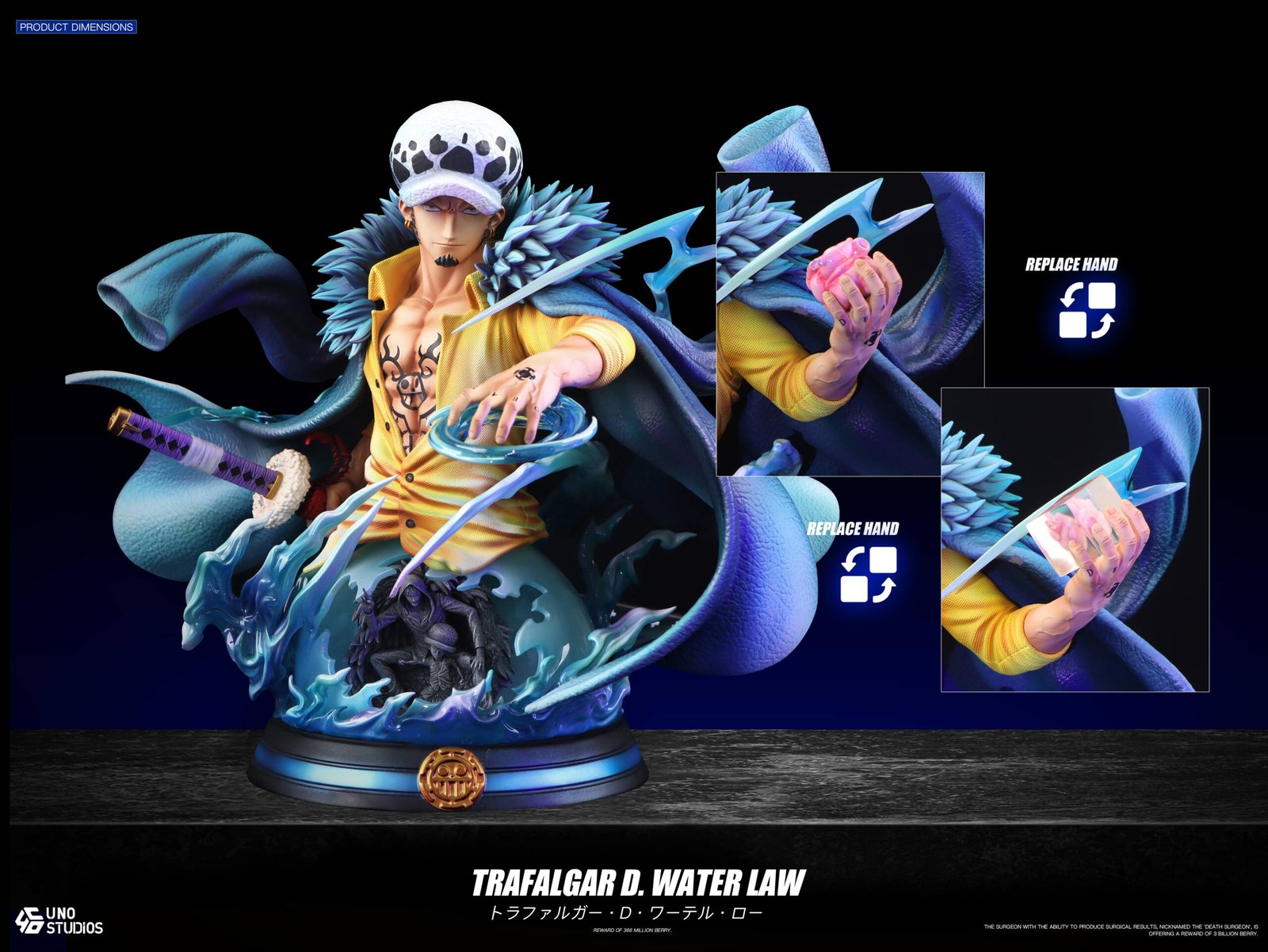 UNO Studio - Trafalgar D. Water Law - Image 3