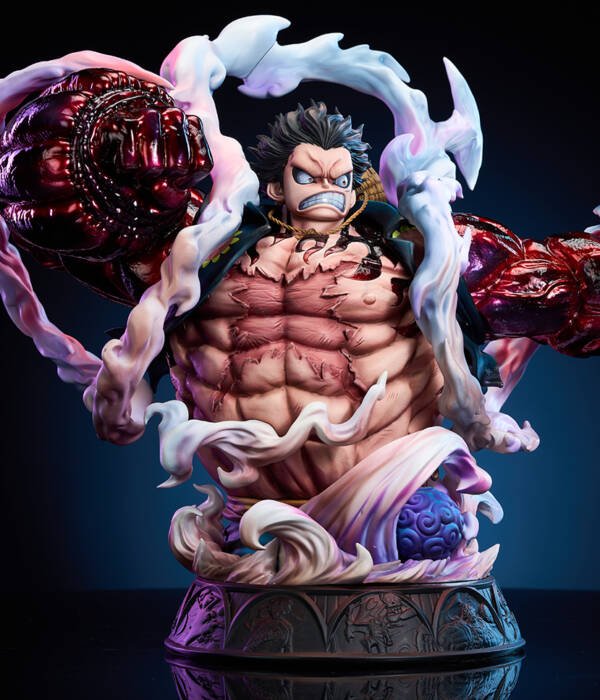 UNO Studio - One Piece's Luffy Figure Set with Four Stages